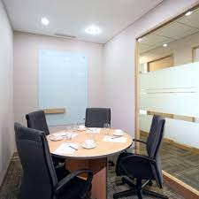 Measure the length and width of the room so you know exactly how much space you have to place the furniture. Pin By Preston Precedents On Conference Meeting Rooms Conference Room Design Small Office Design Interior Meeting Room Design