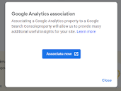Unable to Associate google analytics property with Search console ...
