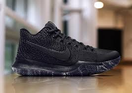 These kyrie basketball shoes are pretty durable according to some. Nike Kyrie Irving 3 Triple Black 852396 005 Retro Shoes Kyrie Irving Shoes Kyrie Irving Shoes Black Irving Shoes