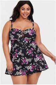 9 Best Swimsuits For Plus Size Apple Shapes Joshgoot In 2021 Swim Dress Women S Plus Size Swimwear Plus Size Swimwear