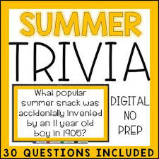The 1960s produced many of the best tv sitcoms ever, and among the decade's frontrunners is the beverly hillbillies. Summer Trivia Worksheets Teaching Resources Teachers Pay Teachers