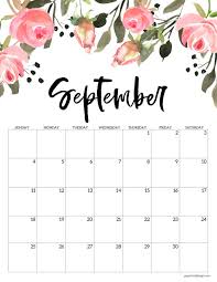 Free 2022 Calendar Printable Floral Paper Trail Design