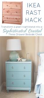 Use these simple steps to transform the rast dresser. Ikea Rast Hack Sophisticated Coastal Nightstand Atta Girl Says