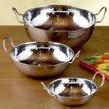 Check spelling or type a new query. Hammered Stainless Steel Kadhai Cooking Equipment Kitchen Essentials Indian Kitchen
