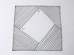 3d Zeichnung Vierecke Mit Tiefeneffekt Kreativraum24 In 2020 3d Zeichnungen Zeichnung Zeichnen Einfach