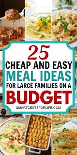 Here are five budgeting tips for beginners to help you manage your personal finances. 25 Cheap And Easy Meals Ideas For A Frugal Budget Smart Cents For Life