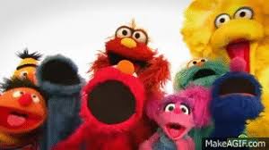 Their names are cheerful (performed by richard hunt ), sad (performed by kevin clash ), angry (performed by jerry nelson ), proud (performed by martin p. Sesame Street Number 1 Number Of The Day On Make A Gif