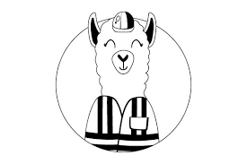 Download Llama Construction Worker Svg Cut File By Creative Fabrica Crafts Creative Fabrica Yellowimages Mockups