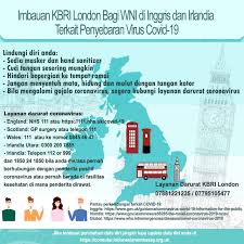 For further coronavirus information please visit the nhs website and the gov webpage. Indonesian Embassy London Uk On Twitter Imbauan Kbri London Bagi Wni Di Inggris Dan Irlandia Terkait Penyebaran Virus Covid 19