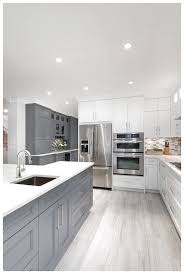 Free to download grey and white design wallpapers hd resolution. Modern White Gray Kitchen Bright Modern Gray White Kitchen Gray Cabinets White Cabinets Grey Kitchen Floor White Kitchen Design Grey Kitchen Designs