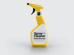 Spray Cleaner Bottle Free Mockups Vectogravic Design In 2020 Bottle Mockup Clean Bottle Bottle