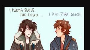 Mostly people meeting our favourite demigods, mortals, satyrs and more. Solangelo Fluff On Tumblr