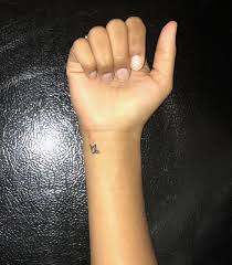 Small Capricorn Zodiac Sign Wrist Tattoo Capricorn Tattoo Neck Tattoo Horoscope Tattoos