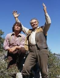 Michael Landon And Ernest Borgnine On Little House On The Prairie Episode The Lord Is My Shepard Michael Landon Little House Laura Ingalls Wilder