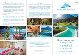 Route du centre thermal 16. Bains De Saillon Une Promesse D Evasion By Martigny Region Issuu