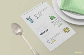 Free Restaurant Menu Card Mockup Zippypixels Menu Restaurant Menu Card Design Restaurant Menu Card