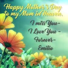 Mothers as well as children eagerly wait for this day every single year. Happy Mother S Day In Heaven Template Postermywall
