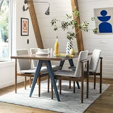 Check out our blue dining room selection for the very best in unique or custom, handmade pieces from our shops. Hoyt Splayed Dining Table