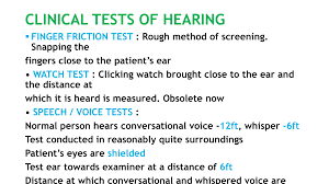 Image result for Whispered Voice Testing