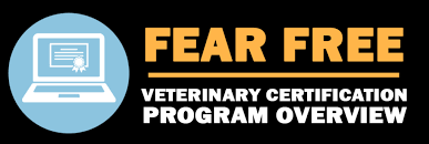The fear free certification program is designed to ease the stress, fear and anxiety that many pets experience when coming to a veterinary hospital. Veterinary Certification Program Overview Fear Free Pets