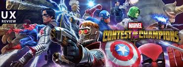 The greatest battles in marvel history are in your hands! Ux Review Marvel Contest Of Champions Ux Reviewer Com