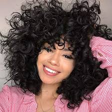 Choose a celebrity hairstyle half curly wigs that looks natural. 11 Best Half Wigs That Will Give You A Natural Hair Look