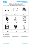 Teach your eyfs children how to read, write and say the alphabet using our library of recourses that include printable worksheets, engaging activities and teaching aids. Eyfs 4 5 Yrs Old English Worksheets Phonics Worksheets Teach My Kids