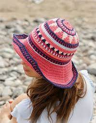 Bazar Hat Free Crochet Pattern Crochet Hats Childrens Crochet Hats Crochet Summer Hats