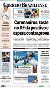 Perfil oficial do jornal correio braziliense →twitter: Capa Correio Braziliense Edicao Sexta 6 De Marco De 2020