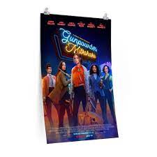 Jun 21, 2021 · past gunpowder milkshake trailers have featured gillan in costume before, but sam's poster here provides perhaps the best look at her bomber jacket, reminiscent of ryan gosling's from nicolas winding refn's drive, a film which gunpowder milkshake clearly takes a lot of inspiration from not only in terms of its costumes but for its neon aesthetic and stylized violence. Poster Print Of Gunpowder Milkshake 2021 Brand Basterds