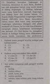 Paragraf ini disebut paragraf deduktif atau paragraf umum ke khusus. Kalimat Utama Paragraf Tersebut Terdapat Pada Kalimat Nomor Brainly Co Id