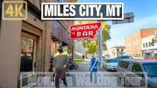 Miles City Montana Walking Tour - 4K City Walks - Virtual Travel ...