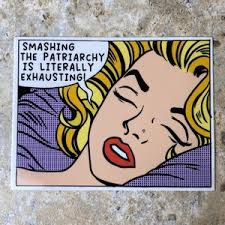 Hex the Patriarchy Moon and Stars Vinyl Decal