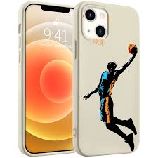 Amazon.com: Idocolors Basketball Player Phone Case Compatible with iPhone  11,White Liquid Silicone Sports Printed Case,Soft Gel Rubber Full-Body  Protective Microfiber Lining Shockproof Cover : Cell Phones & Accessories