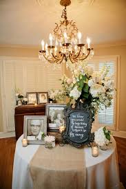 Rustic Tented Historic Cedarwood Wedding Memory Table Wedding Wedding Remembrance Wedding Memorial
