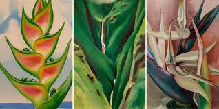 The enlarged flowers become abstracted, and have symbolic meaning. O Keeffe S Paradise Lost And Found The New York Times