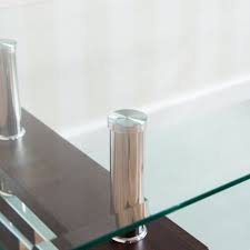 Aughalish coffee table darby home co color: Elise Rectangular Clear Glass Coffee Table Dining Glass Furniture