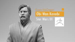 You were the chosen one! Ewan Mcgregor Obi Wan Kenobi Star 3d Printable Model 4