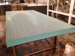 Our Beautiful Stacked Glass Table Top 2 Thick On A Beautiful Alden Parkes Metal Base In The Alden Parkes Showroom A Custom Glass Glass Top Table Glass Table
