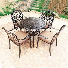 Whether you're after sofa sets or a modern glass table dining set with a sun shade included, you're sure to find exactly what you have in mind. Elegant White Outdoor Cast Aluminium Bistro Coffee Table Chairs Set China Bistro Coffee Table Chairs Set Outdoor Metal Furniture Made In China Com