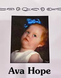 Just talked with Nina, Ava 's Mom. She is asking for every one that has  ever prayed for Ava to stop and do so now. She needs a miracle and Nina  needs