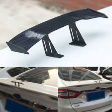 6 7 Universal Mini Spoiler Auto Car Tail Decoration Spoiler Carbon Fiber Wing Ebay