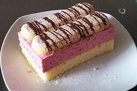 Himbeercreme Schnitten Von Mima53 Chefkoch Kuchen Und Torten Rezepte Kuchen Und Torten Himbeercreme