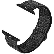 It's made from fluoroelastomer, which is designed to hold up during intensive activity. Inteny Sport Band Compatible With Apple Watch 38mm 40mm 42mm 44mm Soft Sport Loop Strap Replacement For Iwatch Series 5 Series 4 Series 3 Series 2 Series 1 Buy Online In Dominica