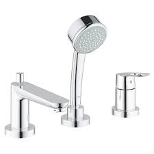 Over 50 hand showers from leading brands at bargain prices. 3 Hole Single Handle Deck Mount Roman Tub Faucet With 2 0 Gpm Hand Shower