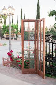 rustic and elegant seating chart idea mount palomar winery