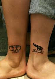 Best Friend Partner In Crime Tatoo Matching Best Friend Tattoos Partner Tattoos Cute Best Friend Tattoos