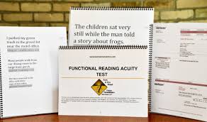 Functional Reading Acuity Screening Test Frast