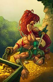 Increadible i love this comiks and monika is my favourite heroin. Red Monika By Randy Green By Artmunki On Deviantart