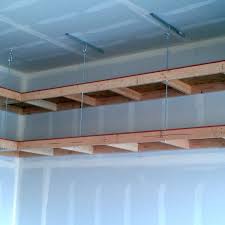 By building a simple platform and then attaching it to. Today 2021 01 20 Suspended Garage Shelving Ideas Best Ideas For Us